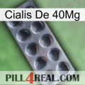 40Mg Cialis 30